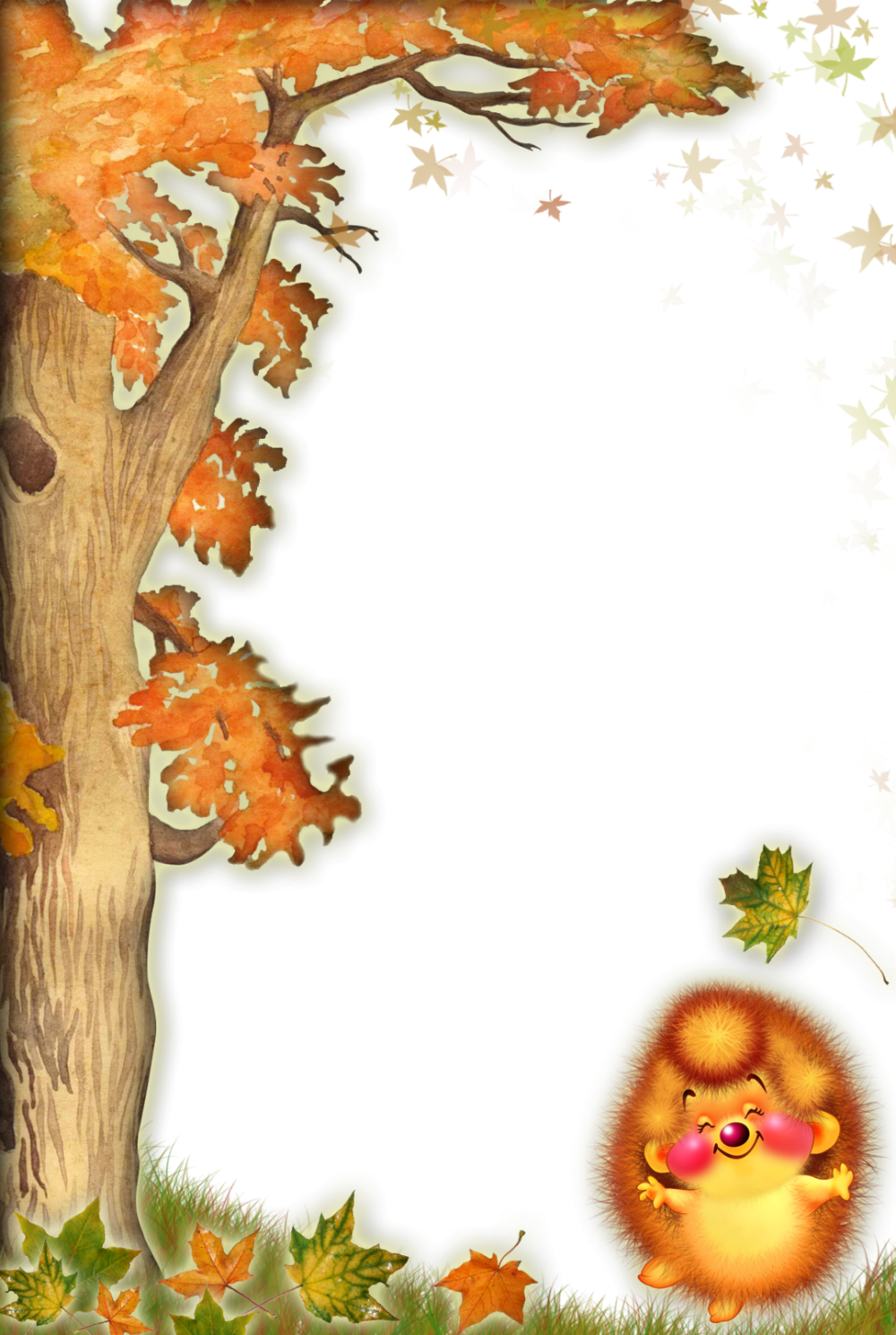 Фоны осень для детского сада