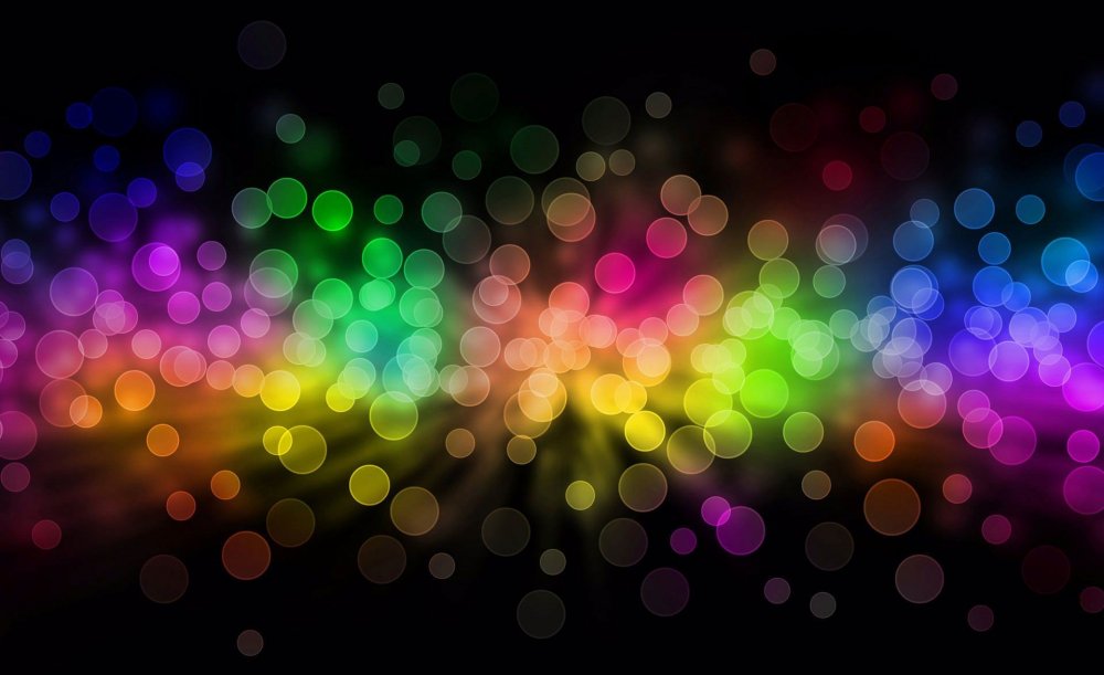 Разноцветные блики