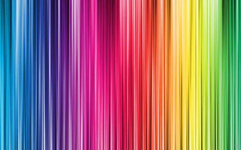 Радужные обои на рабочий стол