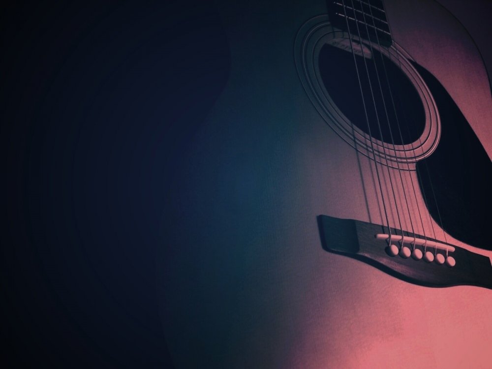 Музыкальный фон гитара