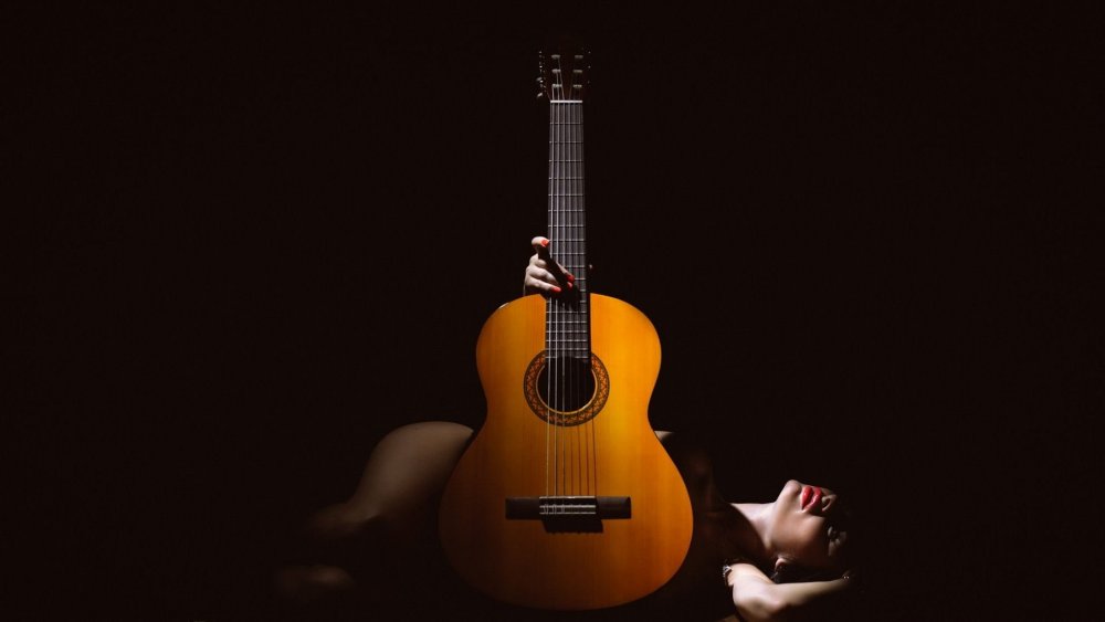 Фон для рабочего стола гитара