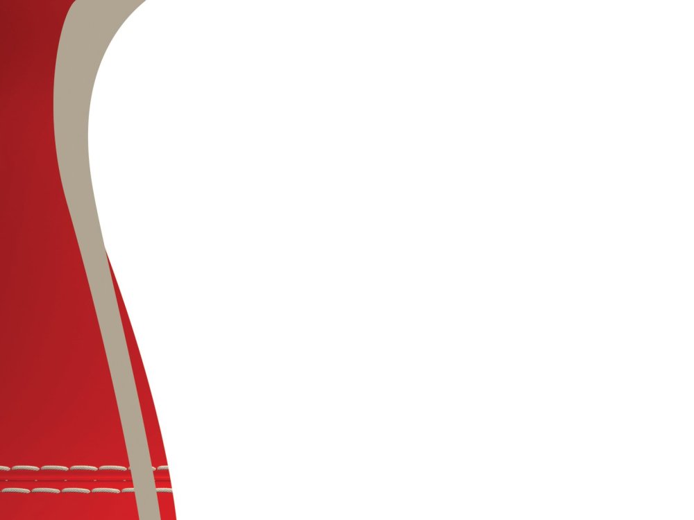 Белый фон с красной полосой сбок