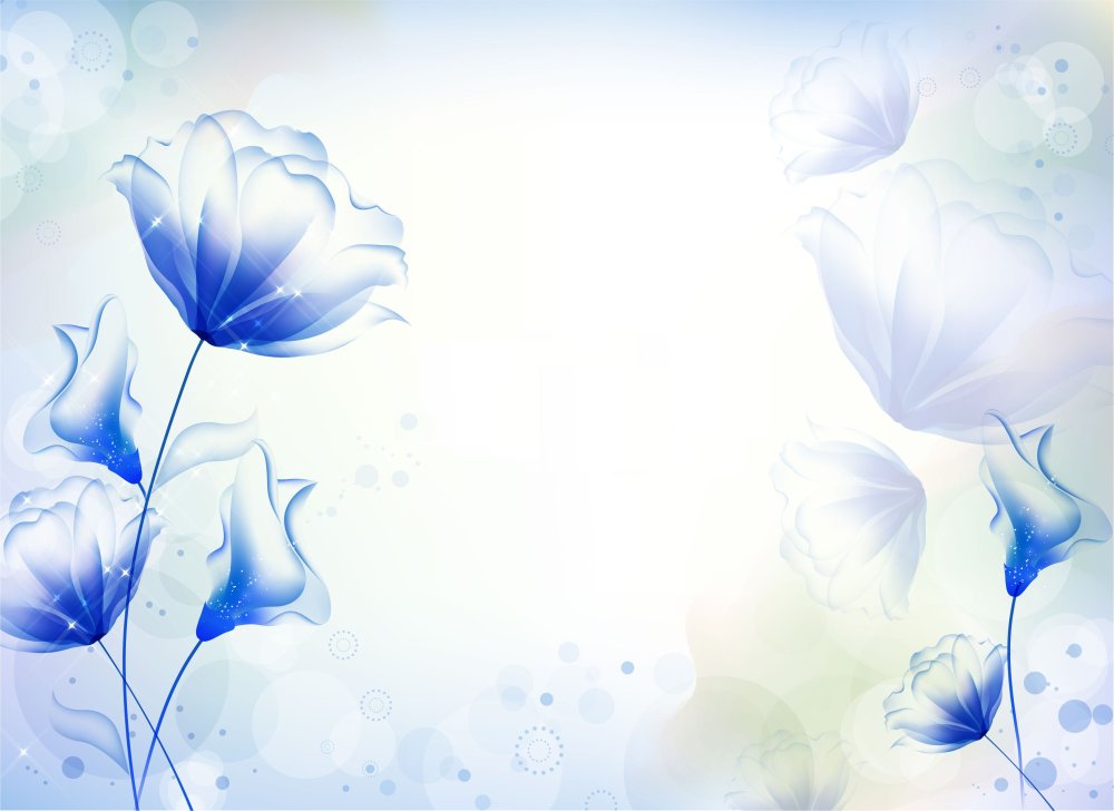 Голубой фон для презентации