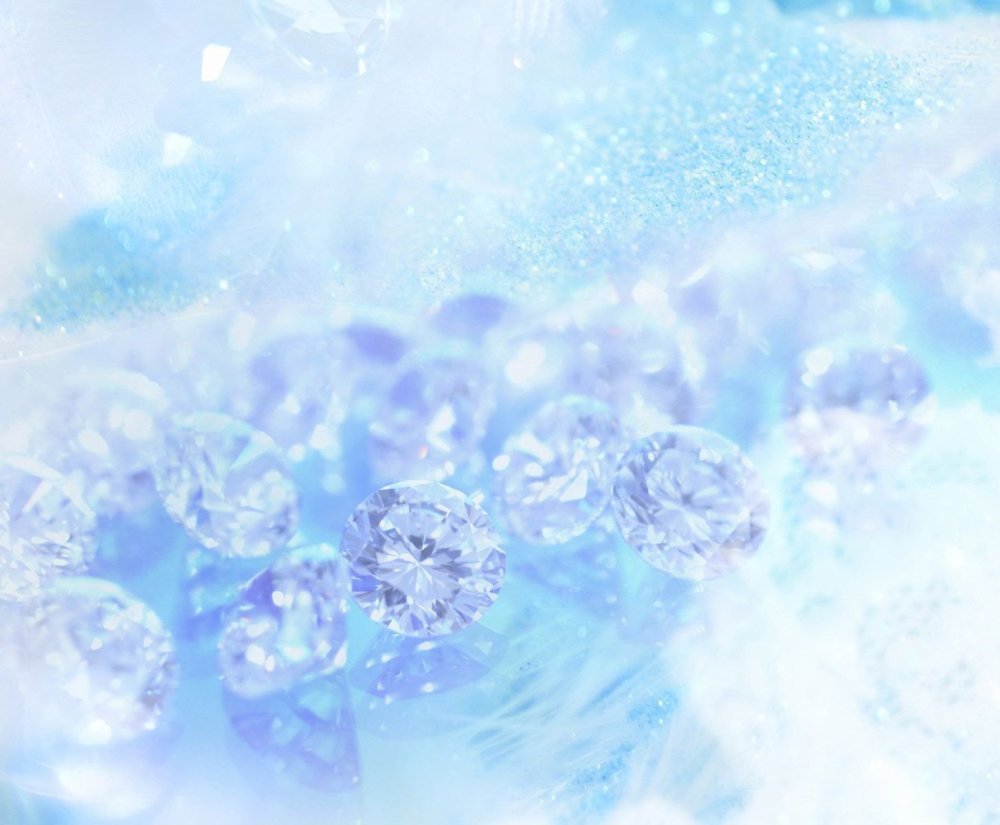 Голубой цвет однотонный