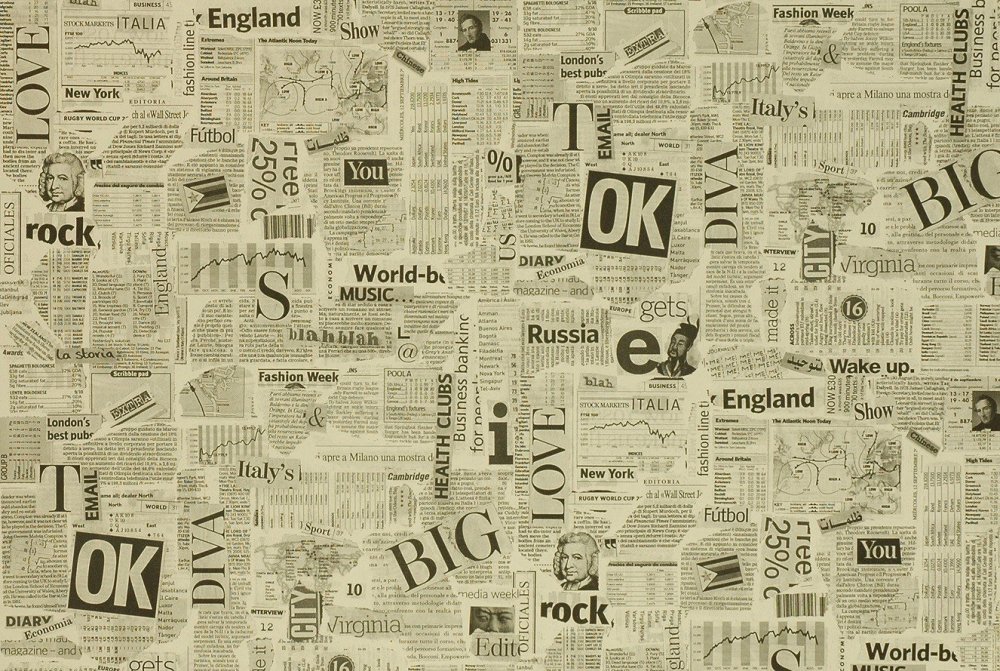 Газетный фон для фотошопа