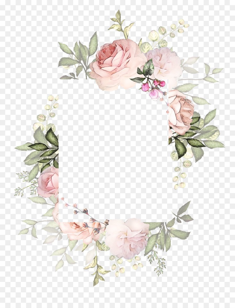 Акварельные цветы для пригласительных