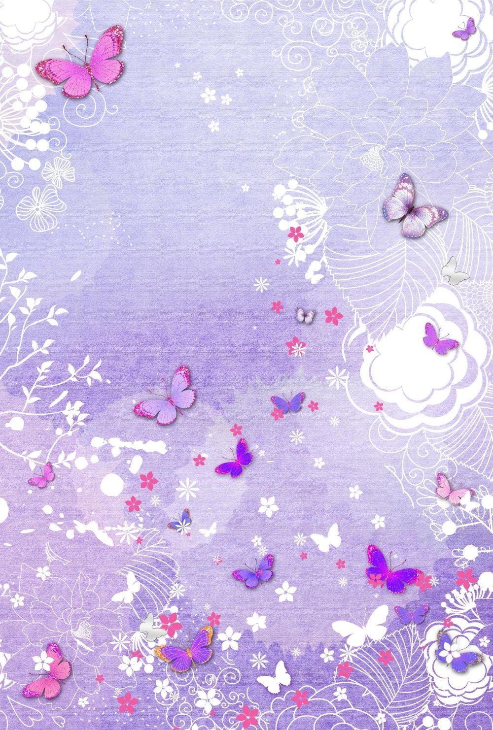 Сиреневый фон