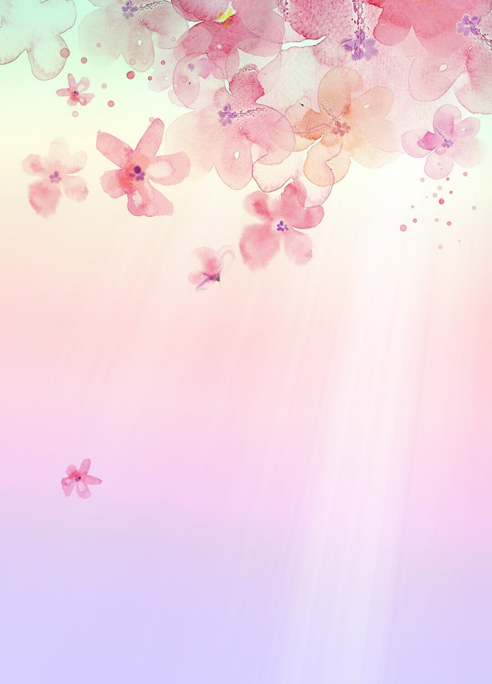 Розовые цветы фон