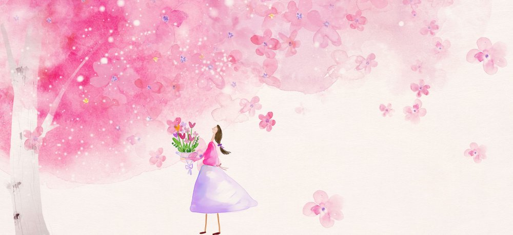 Фон стильный девочке