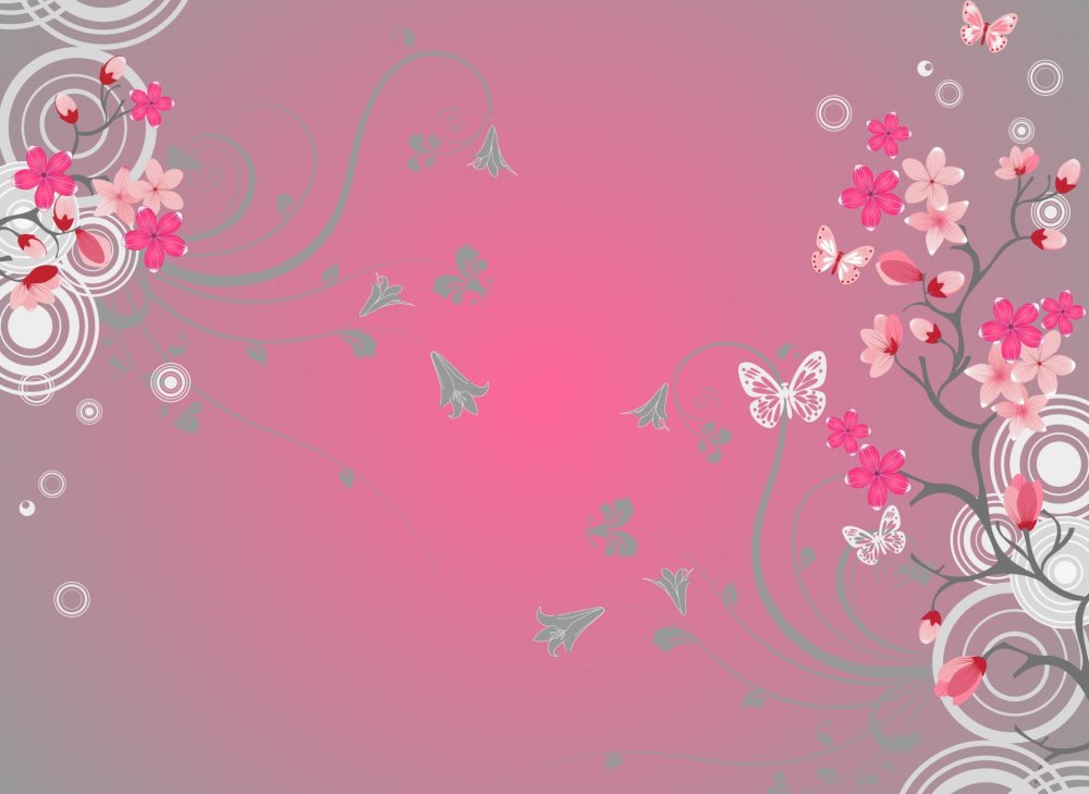 Красивый розовый фон