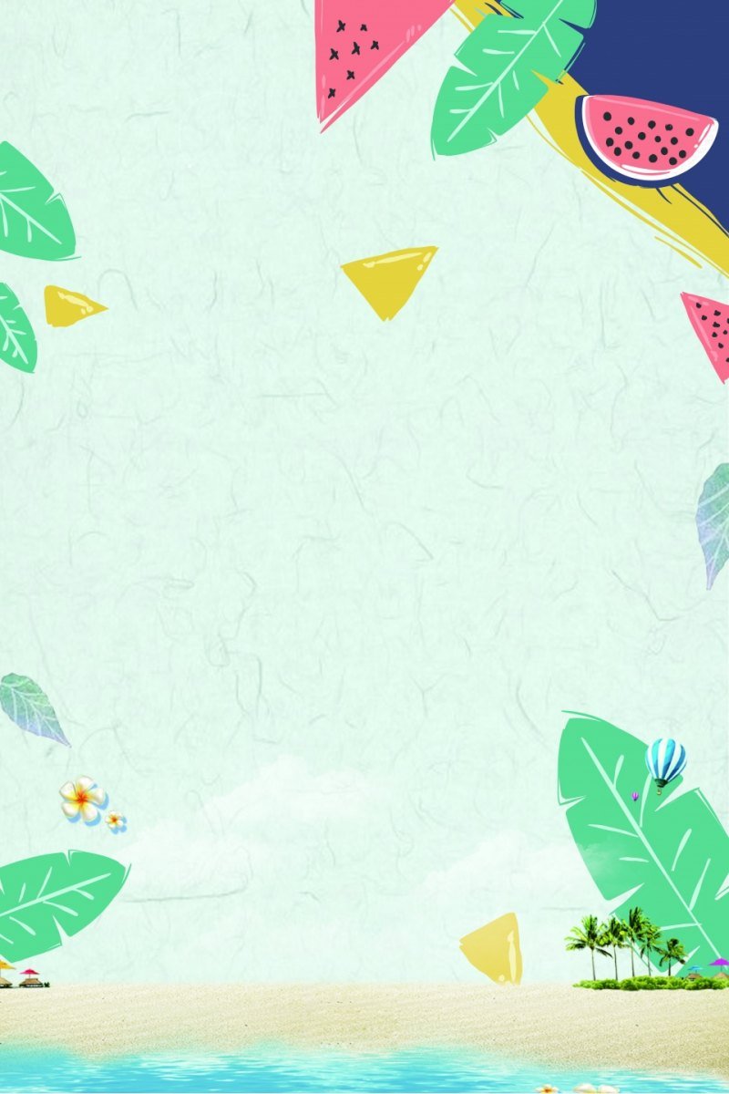 Летний фон рисунок