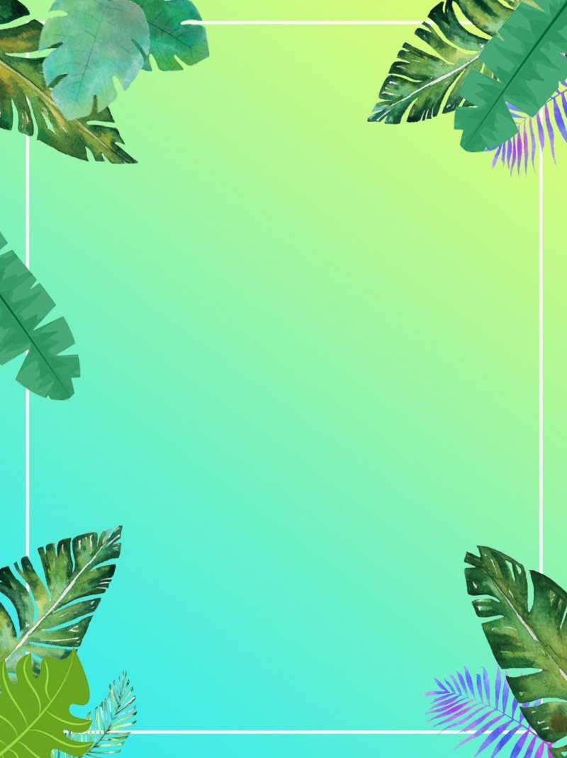 Фон для летнего меню вертикальный