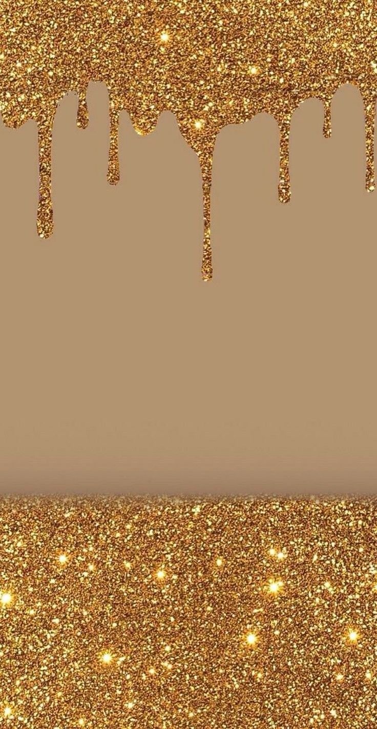 Золотистые блестки