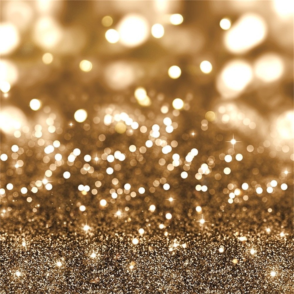 Золотой фон с блестками