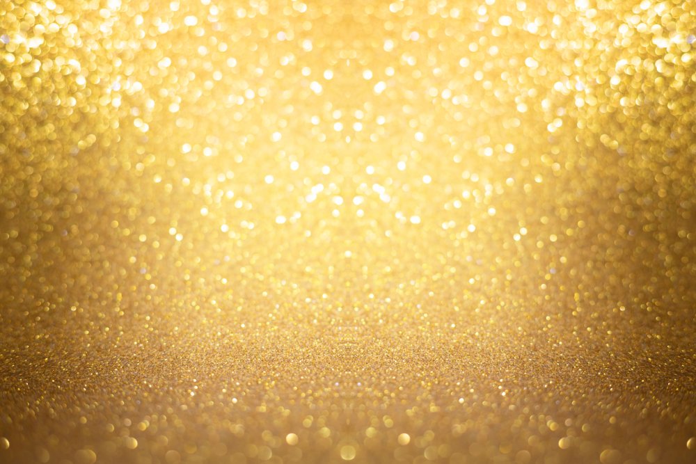 Золотые блестки