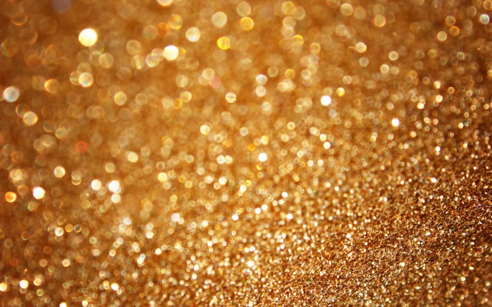 Глиттер золотой