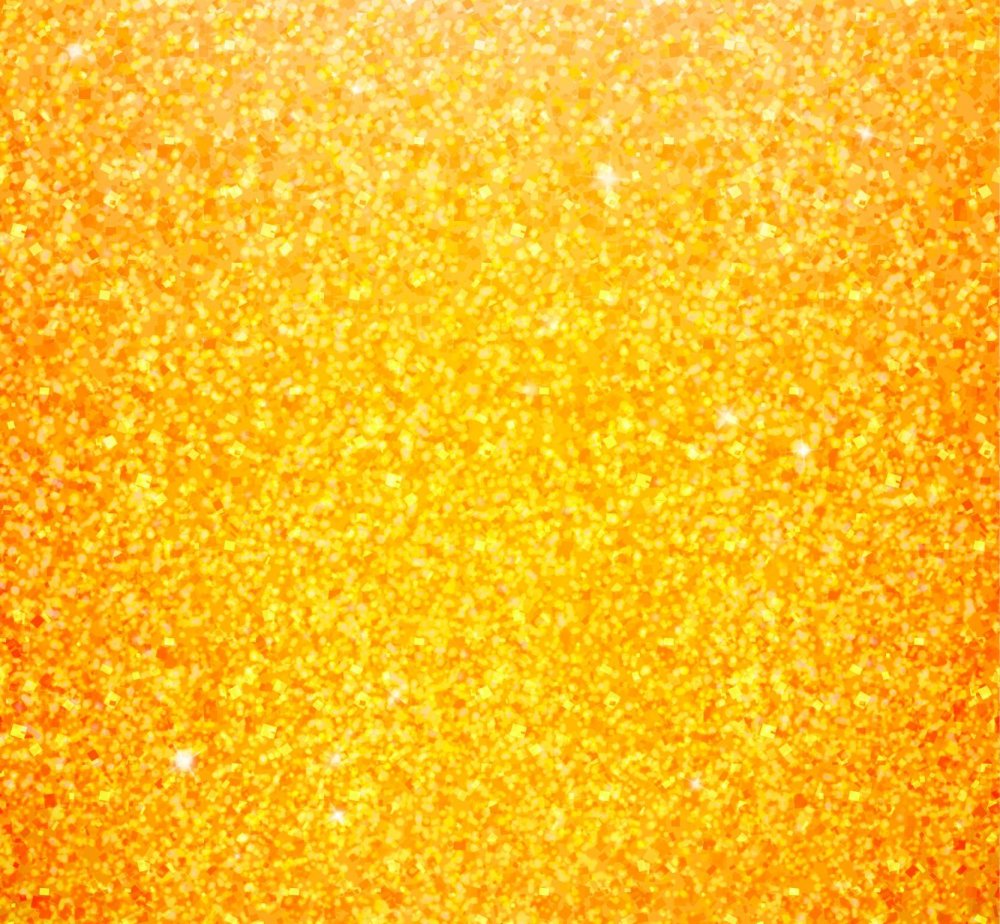 Желтый с блестками