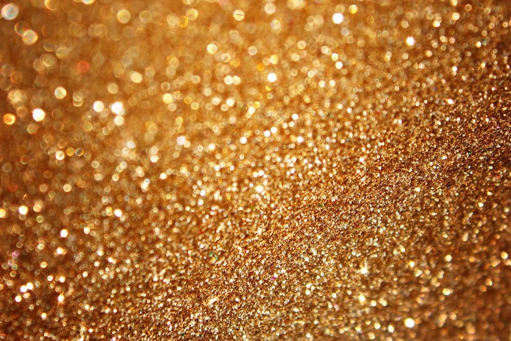 Золотые блестки
