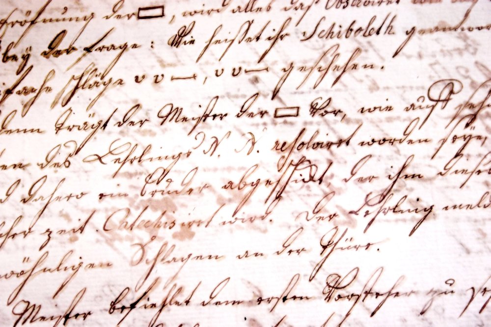 Рукописный текст