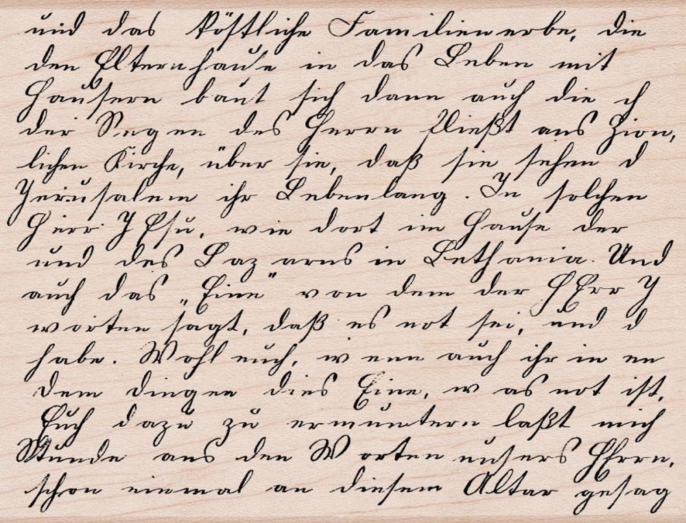 Старинное письмо