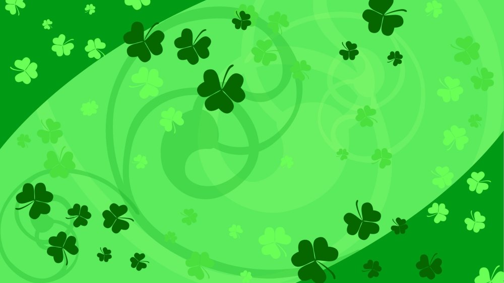 Рисунок на салатовом фоне