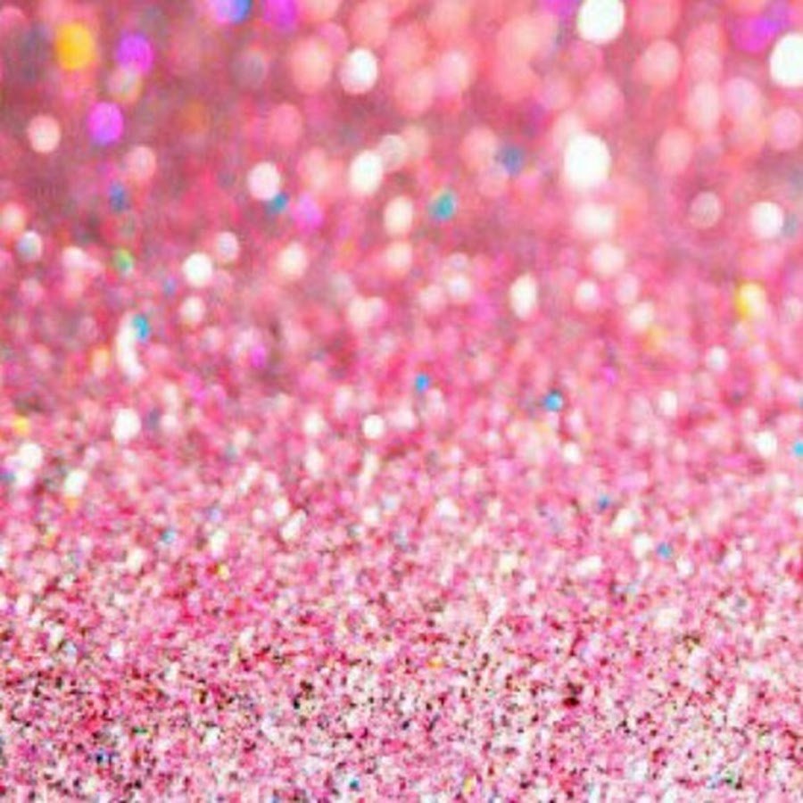 Розовые блестки