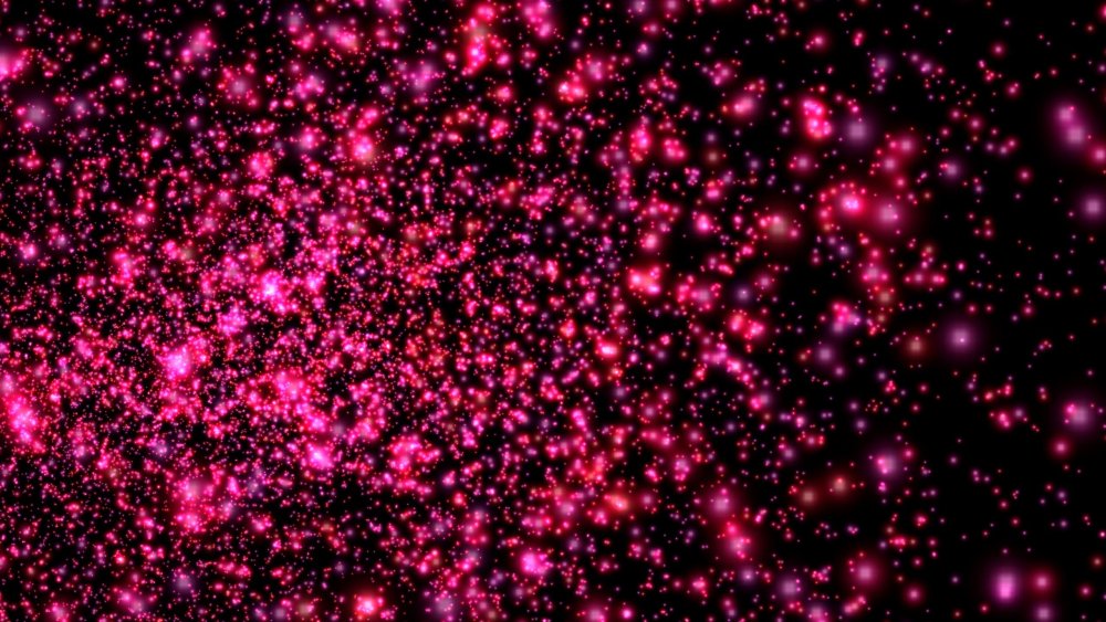 Глиттер розовый