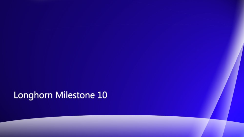 Windows Longhorn рабочий стол