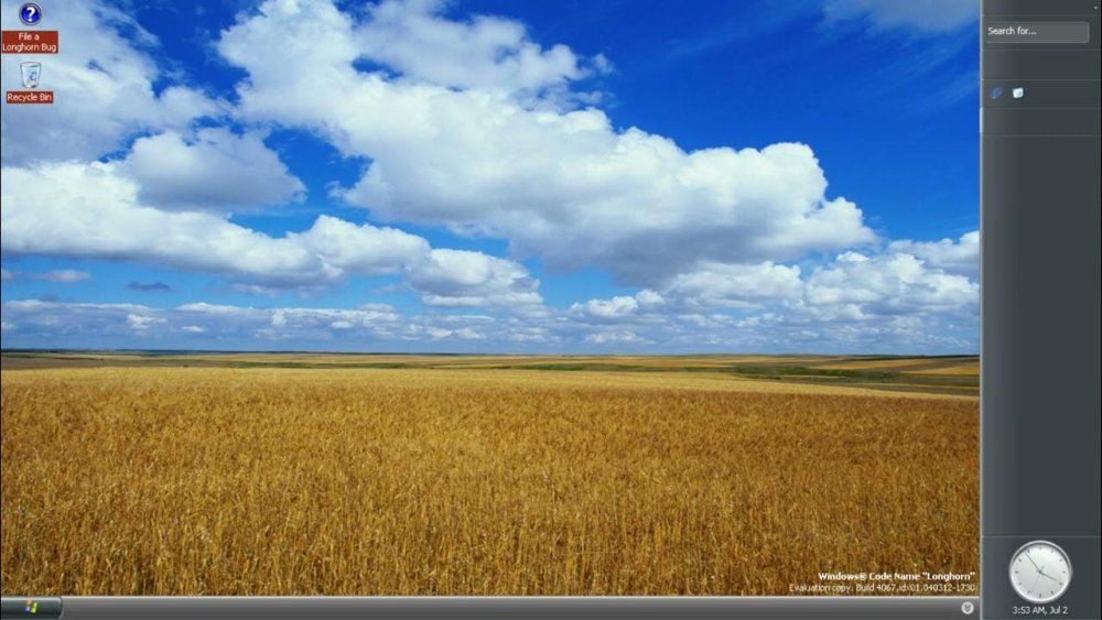 Окно Windows XP