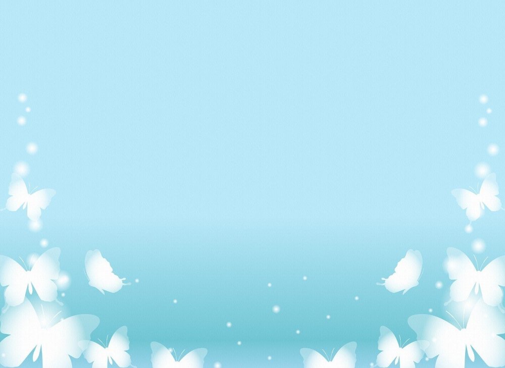 Нежно голубой фон