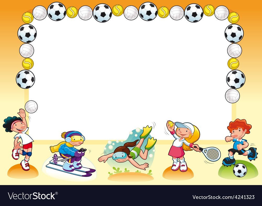 Фоны для презентаций спортивные детские