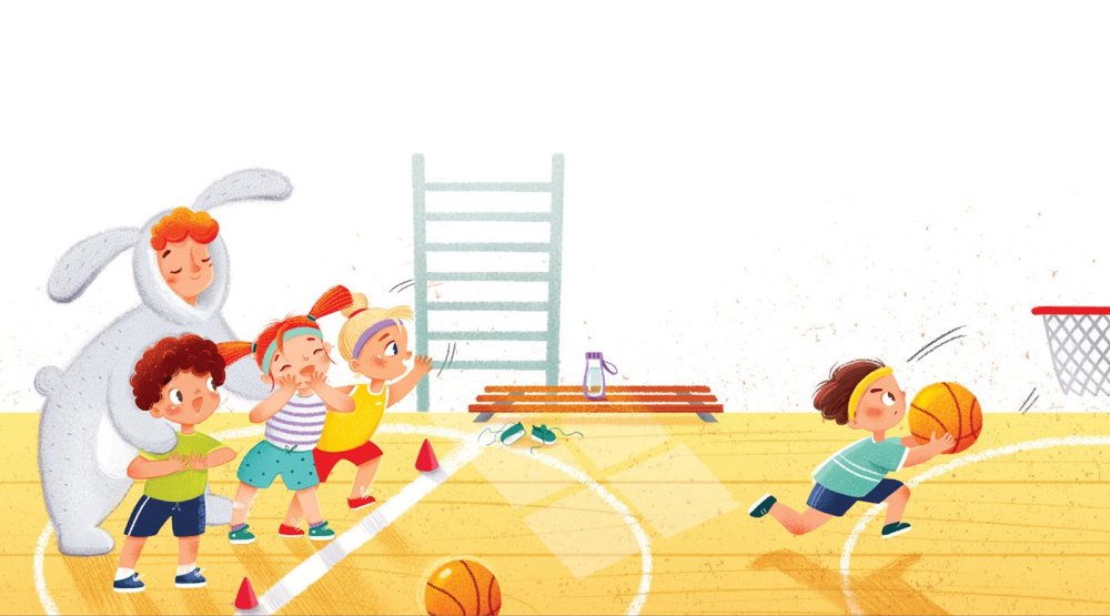 Фон детский сад