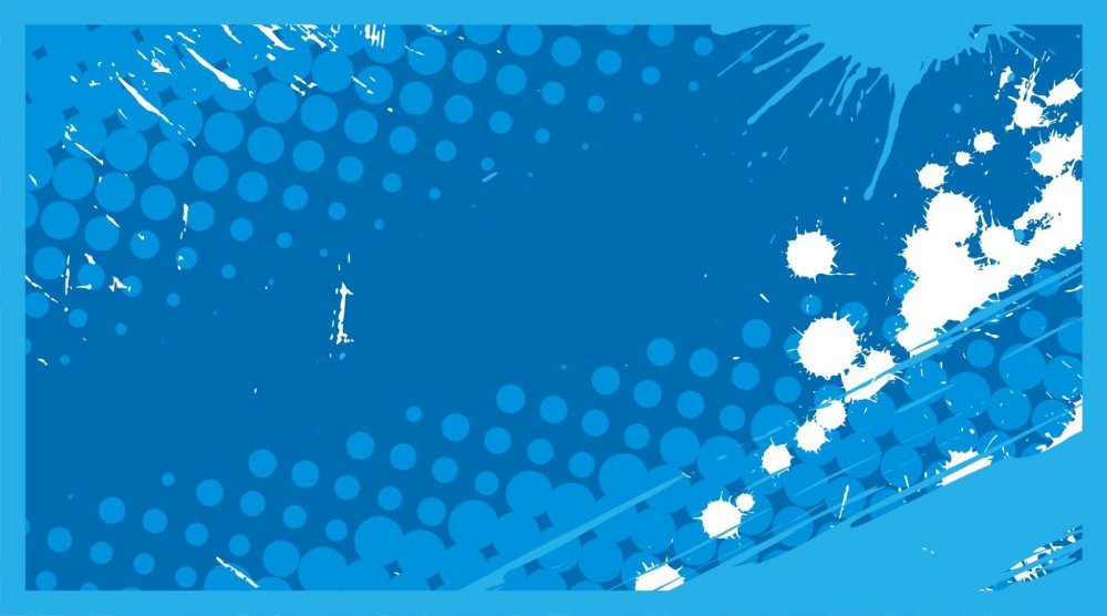 Голубой фон с брызгами