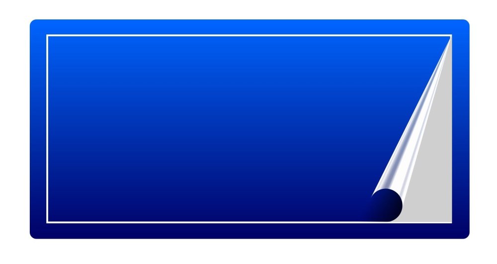 Синяя плашка