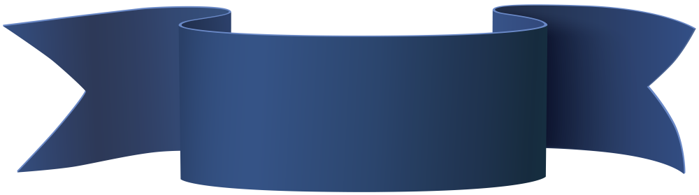 Голубая лента для надписи