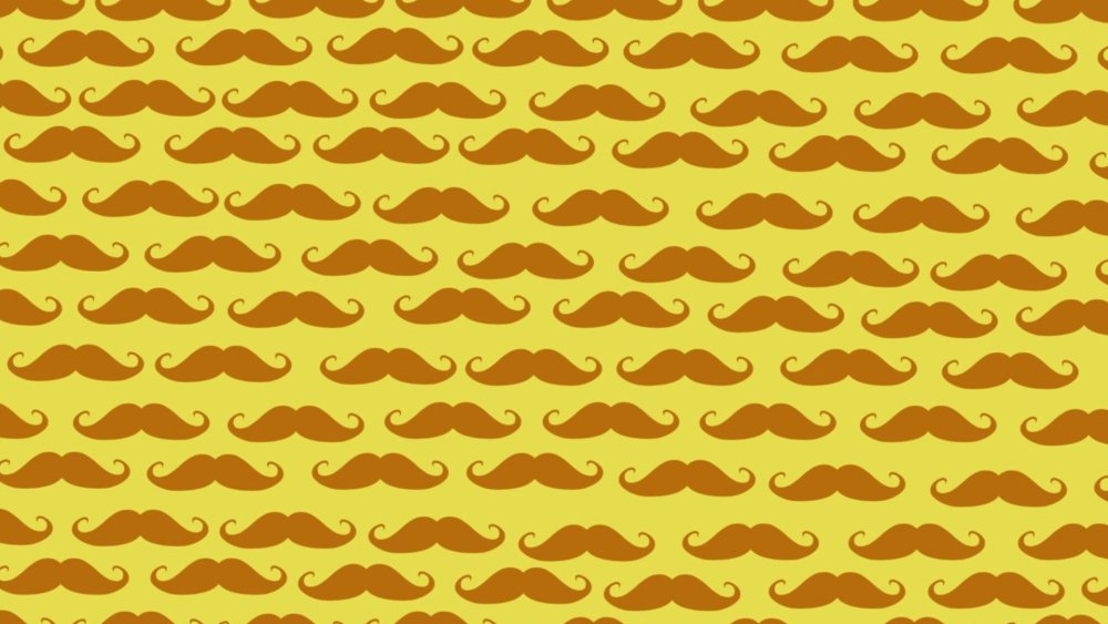 Фон с усами