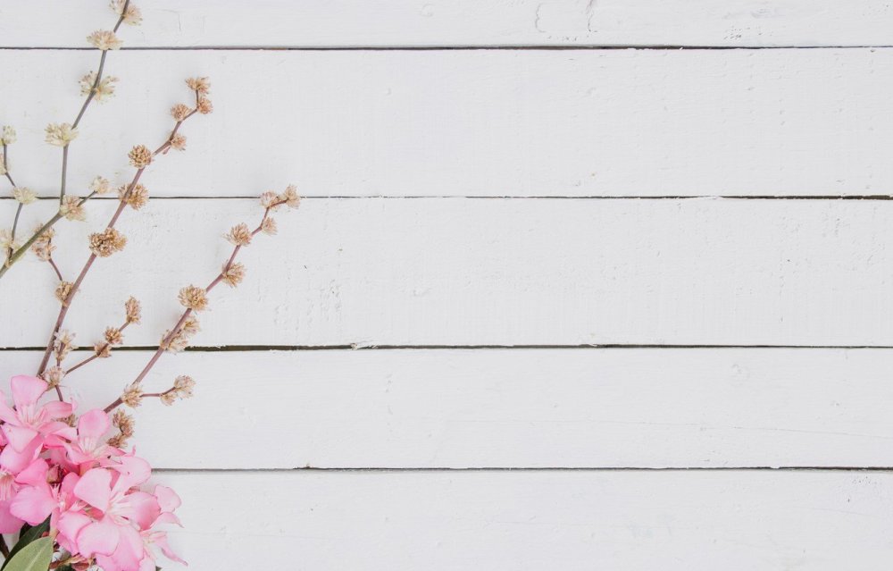 Фотофон дерево с цветами