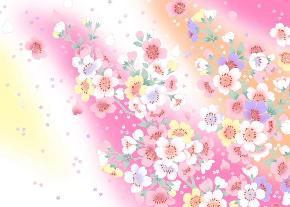 Фон цветочки