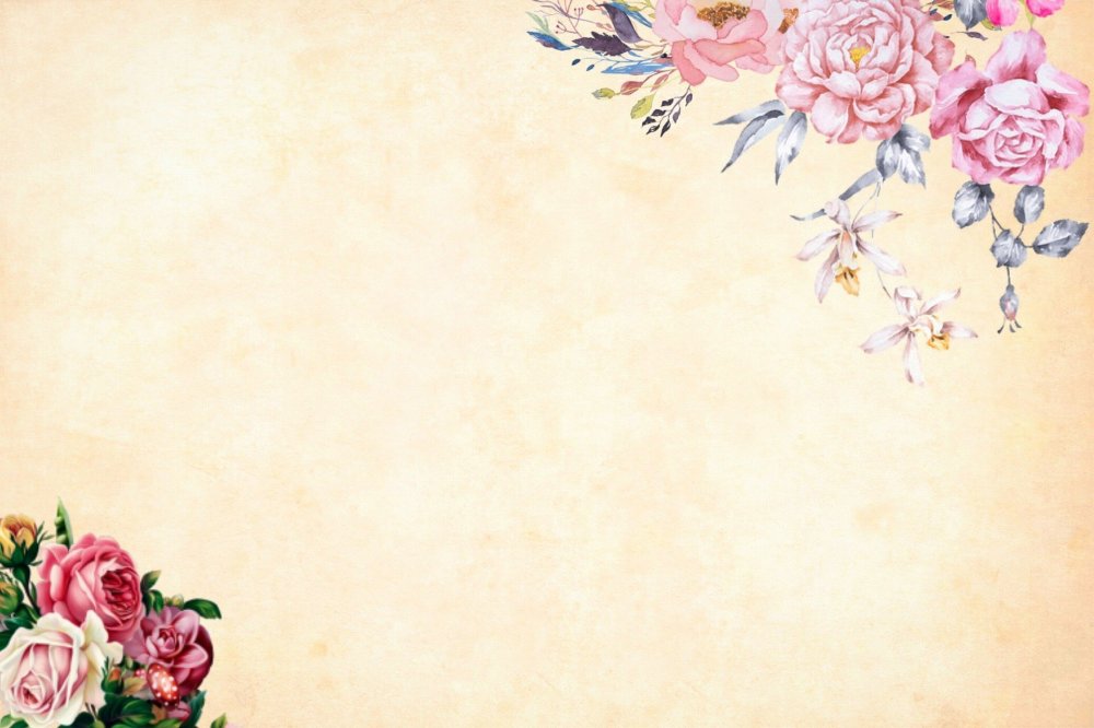 Цветочный фон для текста