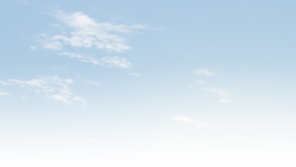 Небо светлое безоблачное