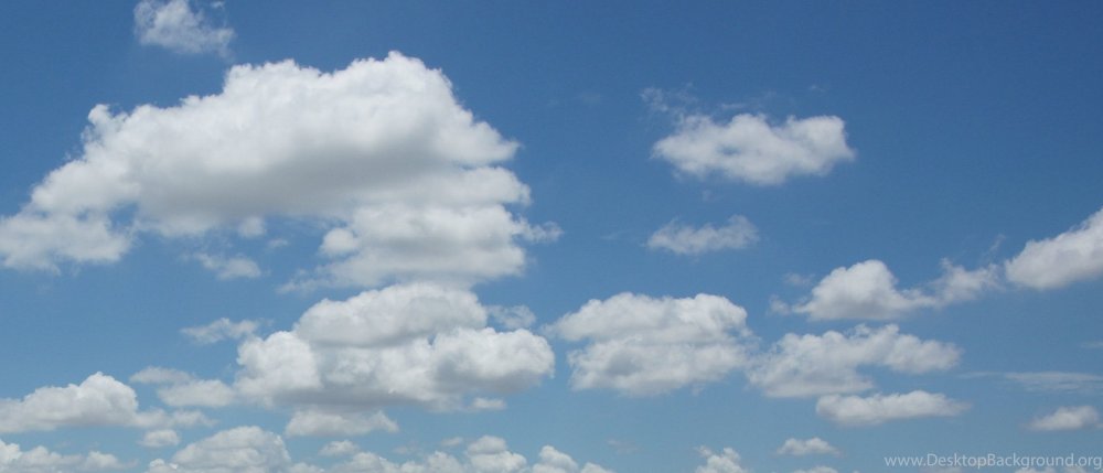 Небо с облаками для фотошопа