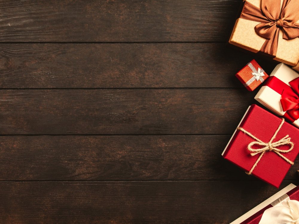 Красивый фон с подарками