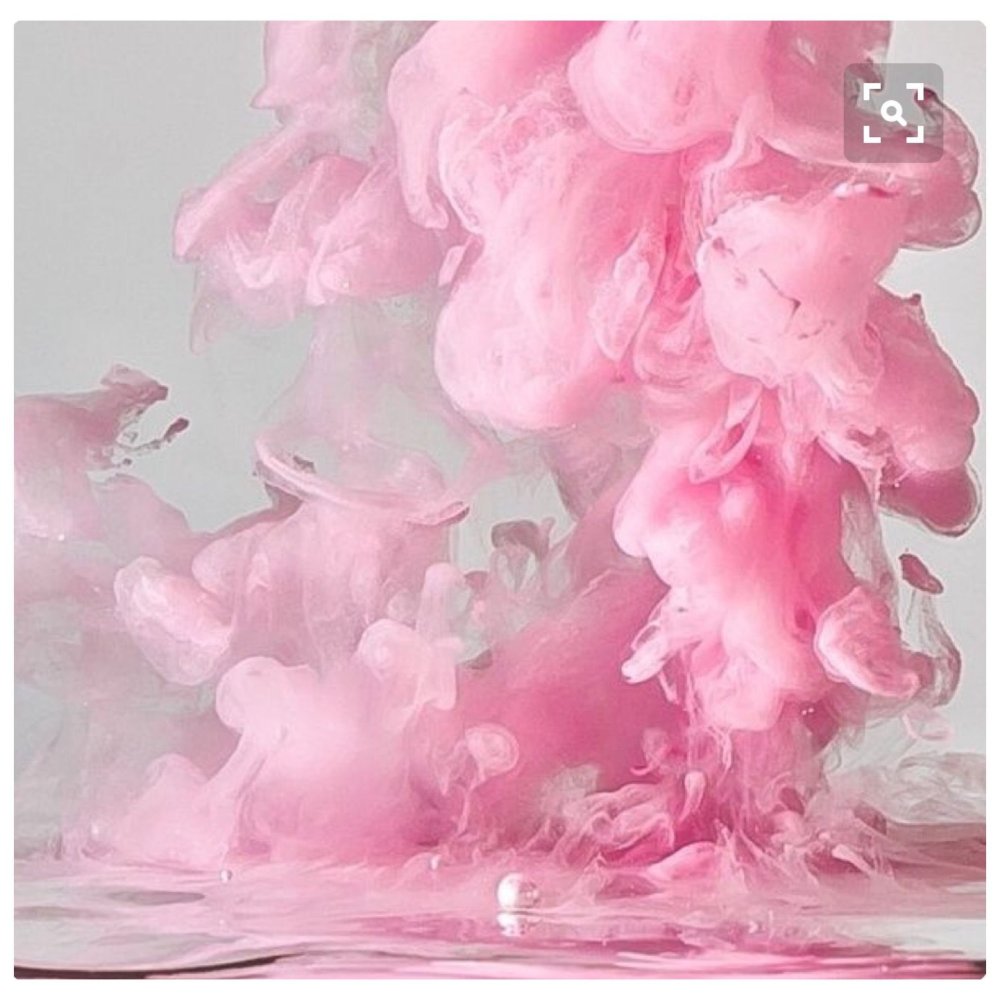 Розовый дым