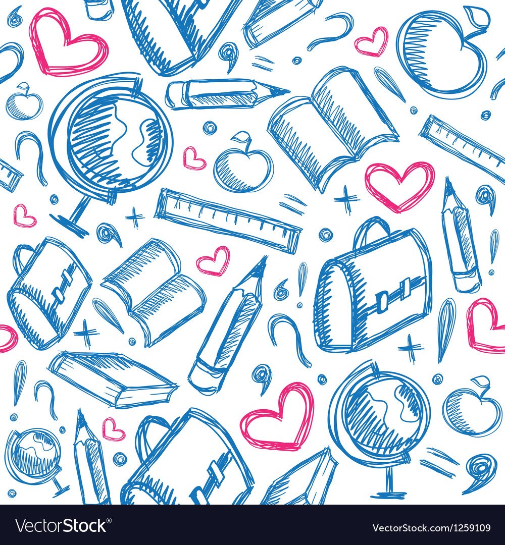 Стильный школьный фон