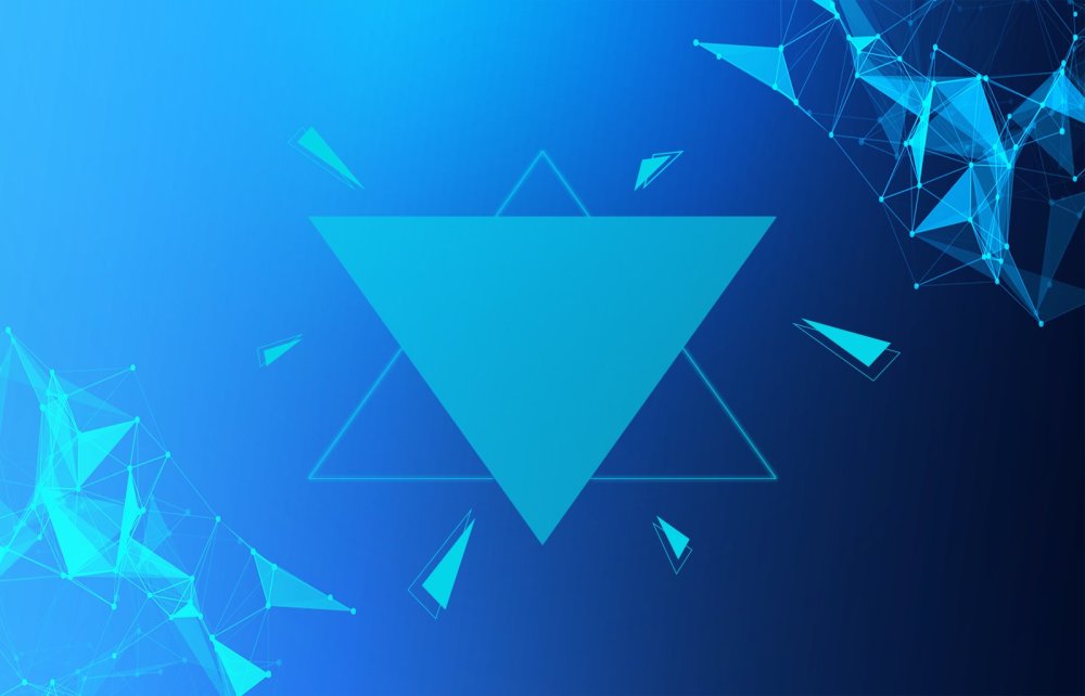 Фон треугольники