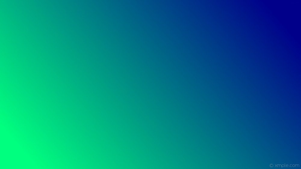 Сине зеленый градиент