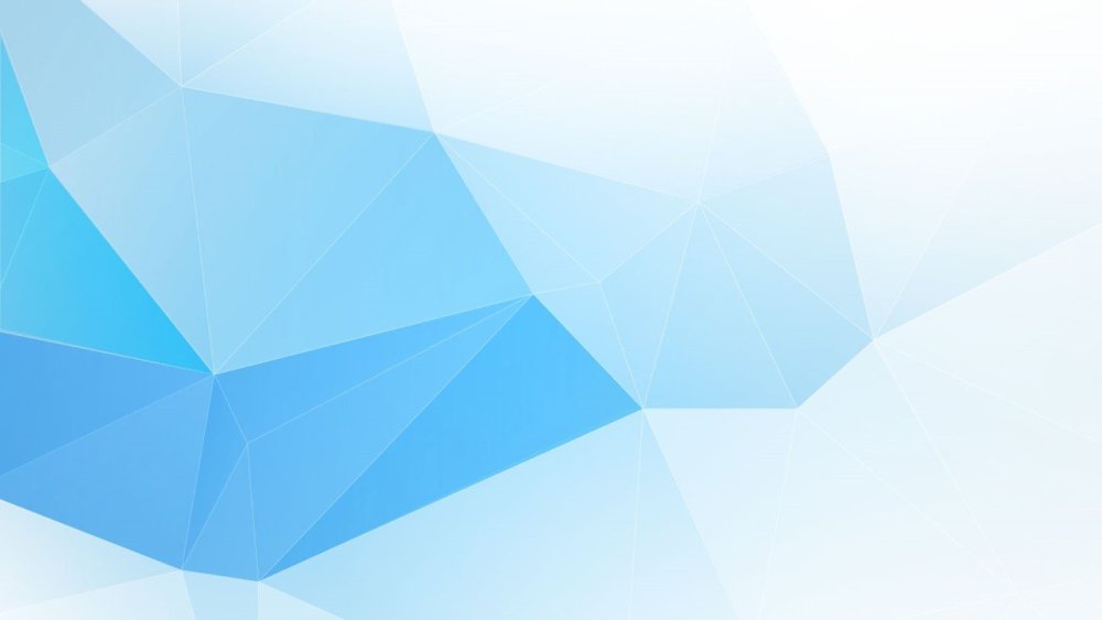 Голубой геометрический фон