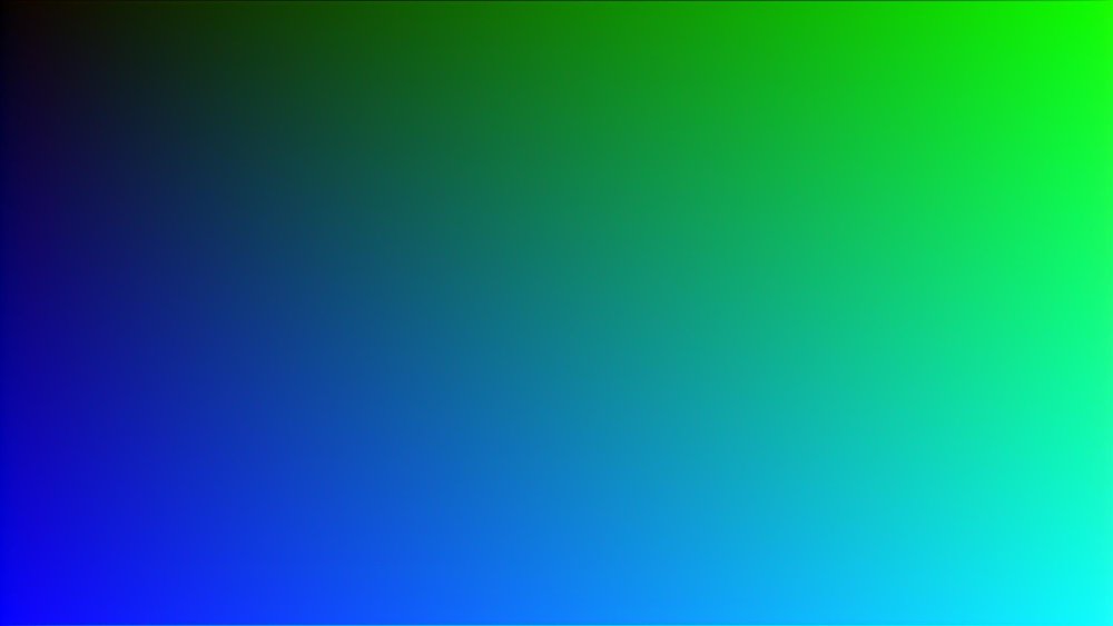 Сине зеленый градиент
