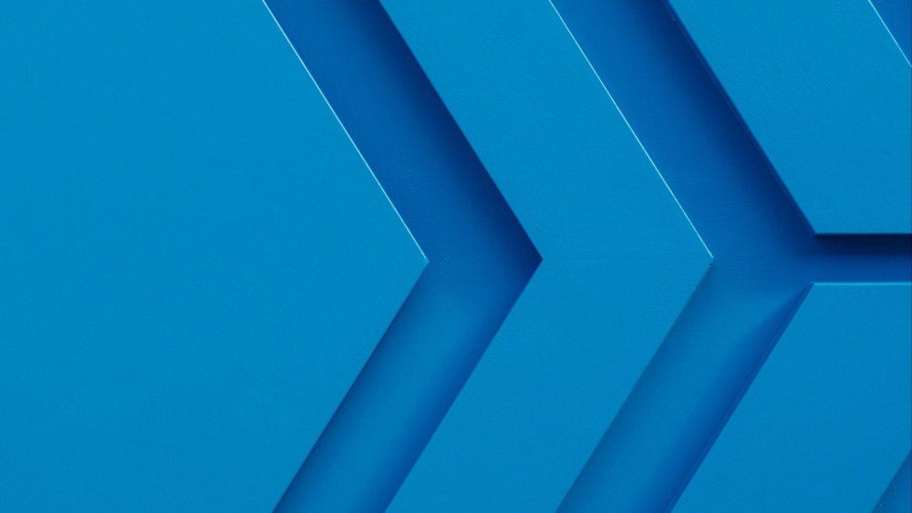 Синий строгий фон