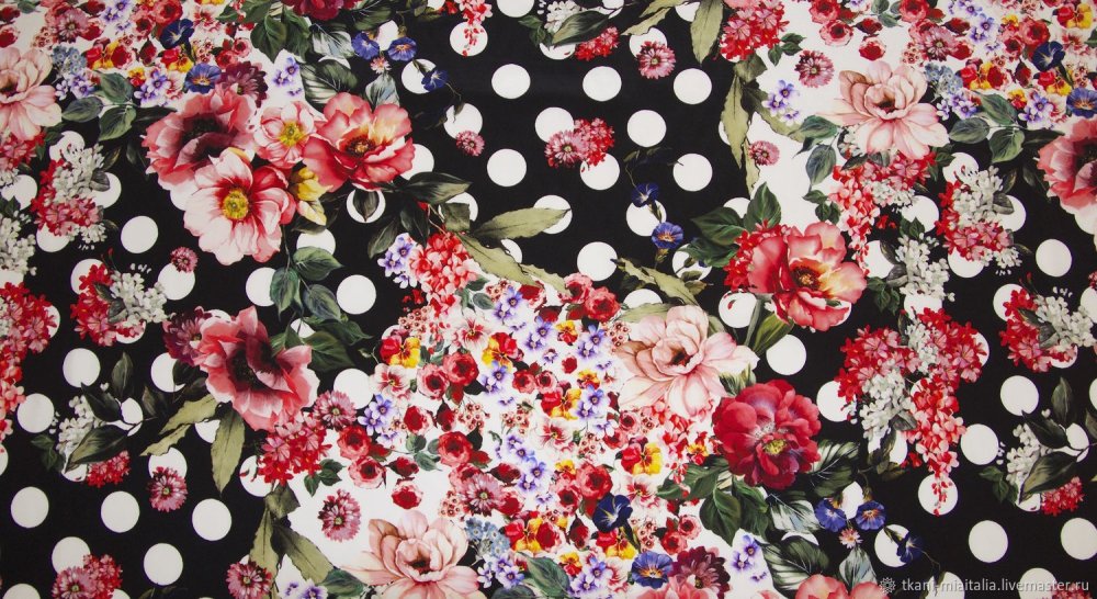 Ткань принт Дольче Габбана